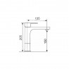 Scheda tecnica miscelatore lavabo 510031-MED Poletti
