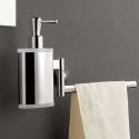 TLBATH Dispenser per sapone da appoggio KOR bianco 5563 - Centro Edile Srl