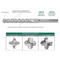 Hitachi-Hikoki Punta per Edilizia 4 taglienti attacco SDS-plus - Centro Edile Srl