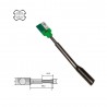 Hikoki Scalpello Sgorbia HTA751594K 22x250 mm SDS-PLUS - Centro Edile Srl