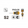 Ingco Cacciavite Phillips PH2 38 mm HS68PH2038 - Centro Edile Srl