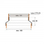 La Ventilazione Cono di riduzione CRC150B FM Ø 150-121 mm - Centro Edile Srl