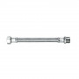 Flessibile acqua trecciato Inox a 7 fili DN 10 - Ø14 MF./FF. 3/8x3/8 - Centro Edile Srl