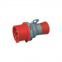 ROSI S.r.l. Spina mobile a bassa tensione rossa 3P+E 16A art. 9214 - Centro Edile Srl