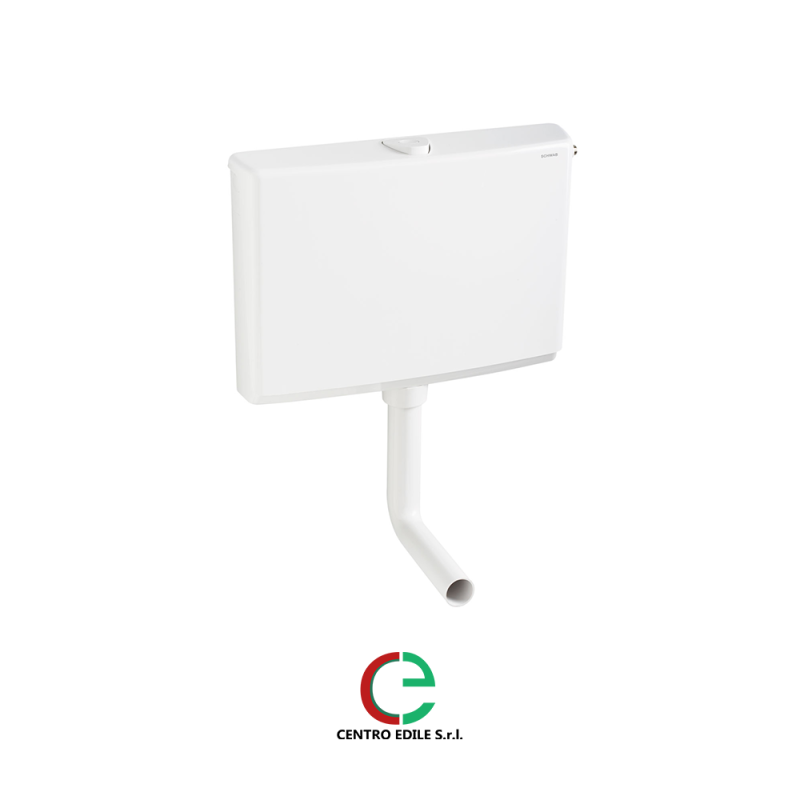 Cassetta WCSCHWAB SLIM Per Water - Comando A Pulsante, Bianca - Foto 13