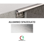 Progress profiles projolly profilo in alluminio spazzolato - Centro Edile srl