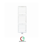 Deltacalor scaldasalviette elettrico tris bianco - Centro Edile srl