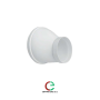 La ventilazione cono di riduzione eccentrico Ø 150-100 mm crce1510b - Centro Edile srl