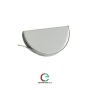 Artegronda Testata terminale grondaia Cuperstil 170mm bianco grigio  - Centro Edile Srl