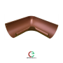 Artegronda Angolo interno Grondaia Cuperstil 130 mm effetto rame - Centro Edile Srl