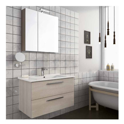 LEGNOBAGNO MOBILE HARLEM 85cm ROVERE TRANCHE - Centro edile srl