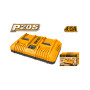 INGCO DOPPIO CARICABATTERIE RAPIDO 4AH - Centro Edile srl