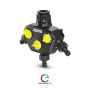 Kärcher PRESA RUBINETTO A TRE USCITE INDIPENDENTI 2.645-200.0 - Centro Edile srl