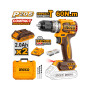 INGCO TRAPANO A PERCUSSIONE 20V COMPACT BRUSHLESS CON 2 BATTERIE - Centro edile srl