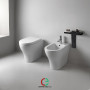 Ceramica Cielo Enjoy coppia sanitari a terra con copriwater softclose incluso - Centro Edile srl