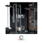 TLBATH PORTAOGGETTI 2 MENSOLE CON GANCIO E MAGNETE cm.74 2112 - Centro Edile srl