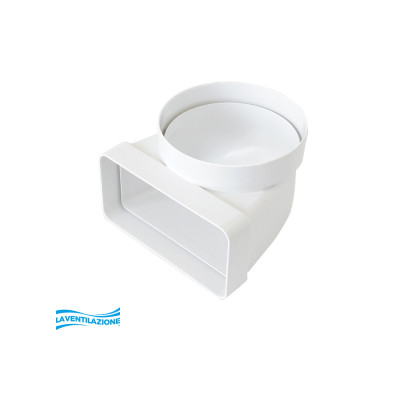LA VENTILAZIONE CURVA VERTICALE FF IN ABS CGV126B