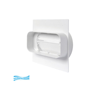 La Ventilazione Placca di passaggio PMV157B 150x70 / Ø 125 mm - Centro Edile Srl