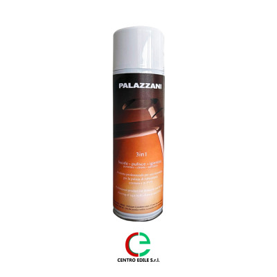 PALAZZANI SPRAY DETERGENTE 3 IN 1 PER PULIZIA RUBINETTERIA CROMATA E PVD