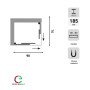 FORTE BOX DOCCIA MODELLO SKIPPER VELA 70X90CM - CENTRO EDILE SRL