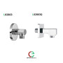 VA-ALBERTONI PRESA ACQUA PER FLESSIBILE DOCCIA LINEA QUADRO O TONDO - Centro Edile srl