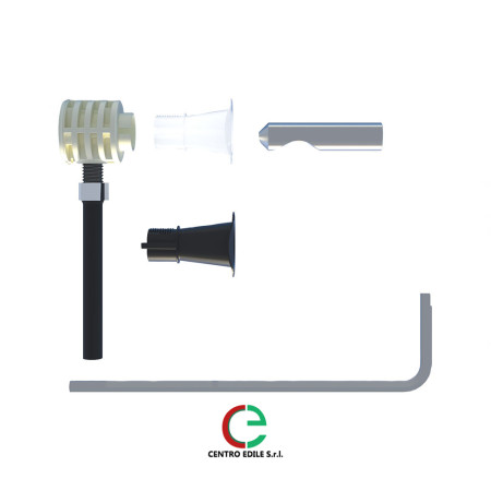 Fissaggio con accesso da sotto WB9 B TU