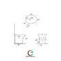 RAK Ceramics BIDET Rak Morning COMFORT HEIGHT - Centro Edile srl