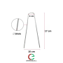 Picchetti a U fermatelo confezione 20 pz - Centro Edile srl