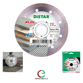 DISTAR Disco da taglio diamantato 1A1R 115 Decor Slim - Centro Edile srl