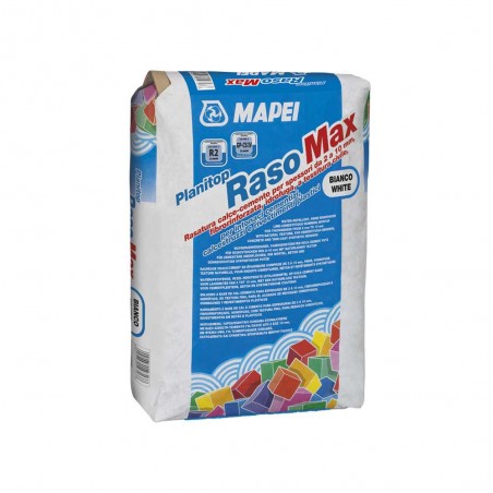 Rasatura calce-cemento per intonaci cementizi Planitop Raso Max di Mapei