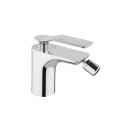 Miscelatore Linear Monocomando per Bidet con scarico di Poletti Rubinetteria