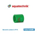 Manicotto a saldare Fusio-Technik in PP-R serie 62008 di Aquatechnik
