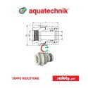Tappo Riduttore Safety-Pol serie 21064 di Aquatechnik