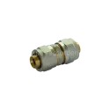 Raccordo a stringere dritto intermedio ridotto per tubo multistrato art. 703 L di APE Raccordierie