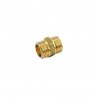 Raccordo dritto doppio in ottone giallo 2600.00 di General Fittings