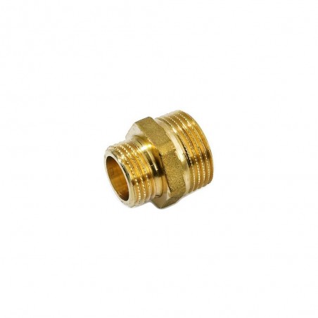 Raccordo dritto ridotto in ottone giallo 2600.03 di General Fittings