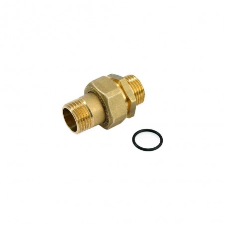Bocchettone MM con O-Ring in ottone giallo 2700.I6 di General Fittings